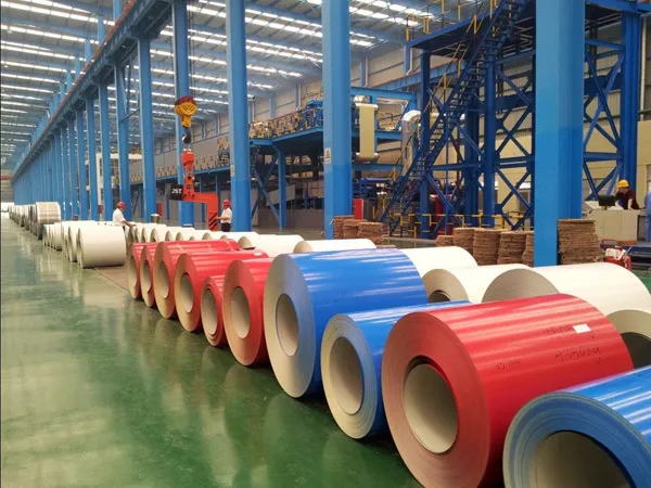 What are the inspection standards for color coated rolls